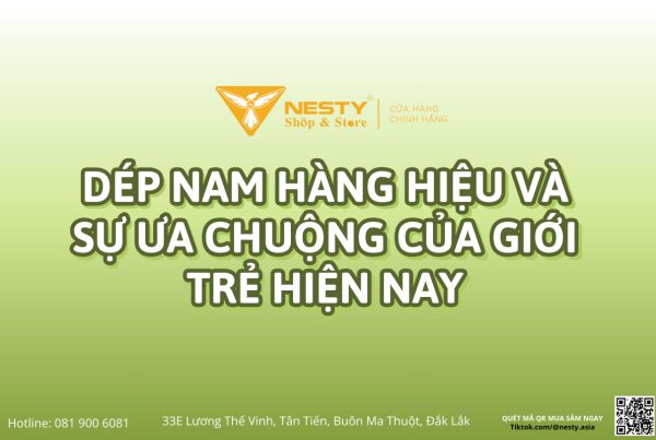 Dép Nam Hàng Hiệu