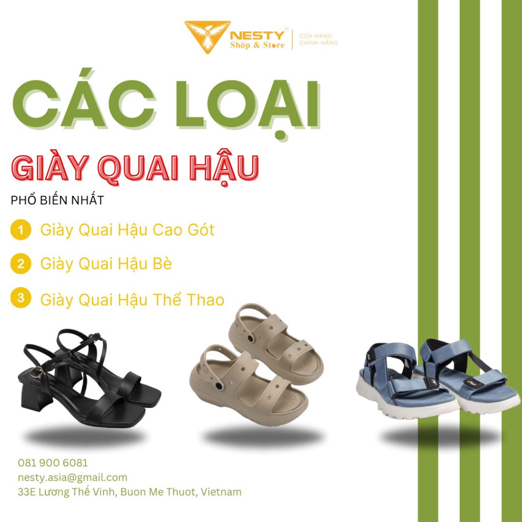 Giày quai hậu