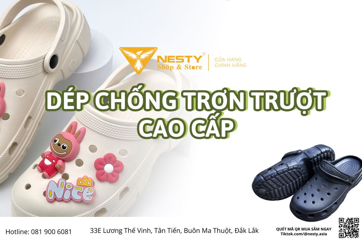 Dép Chống Trơn Trượt Cao Cấp