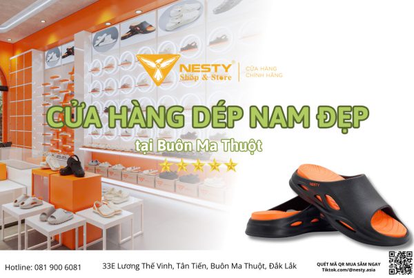 cửa hàng dép nam đẹp