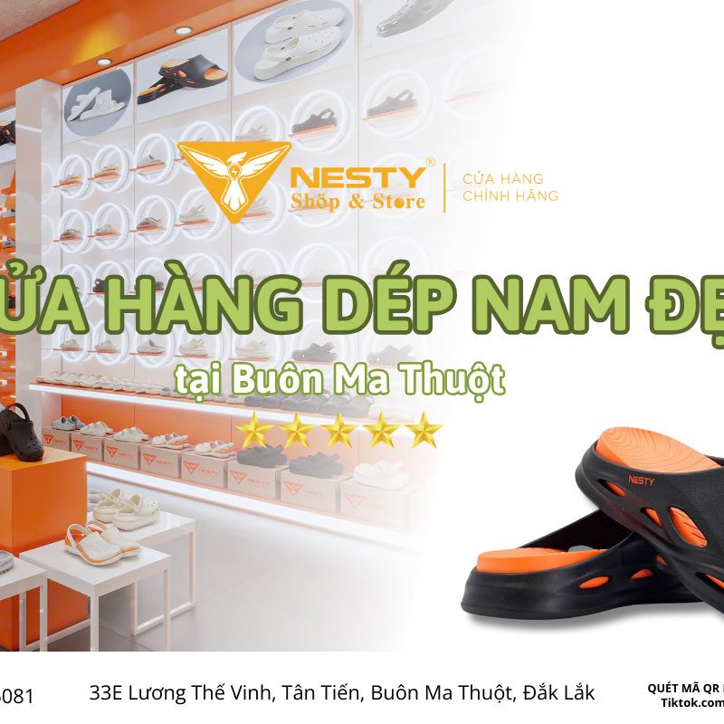 cửa hàng dép nam đẹp