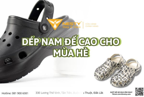 dép nam đế cao cho mùa hè