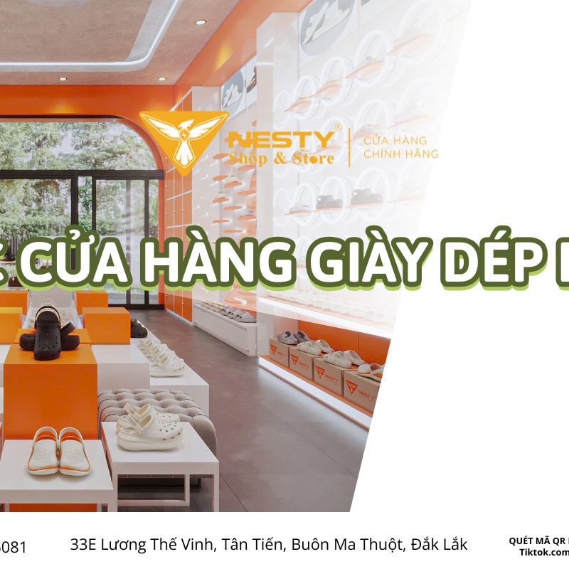 các cửa hàng giày dép BMT