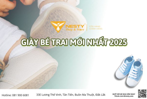 giày bé trai 2025