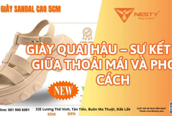 Giày quai hậu