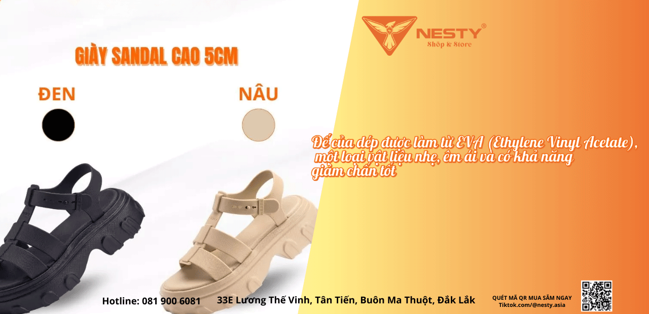  Giày quai hậu 