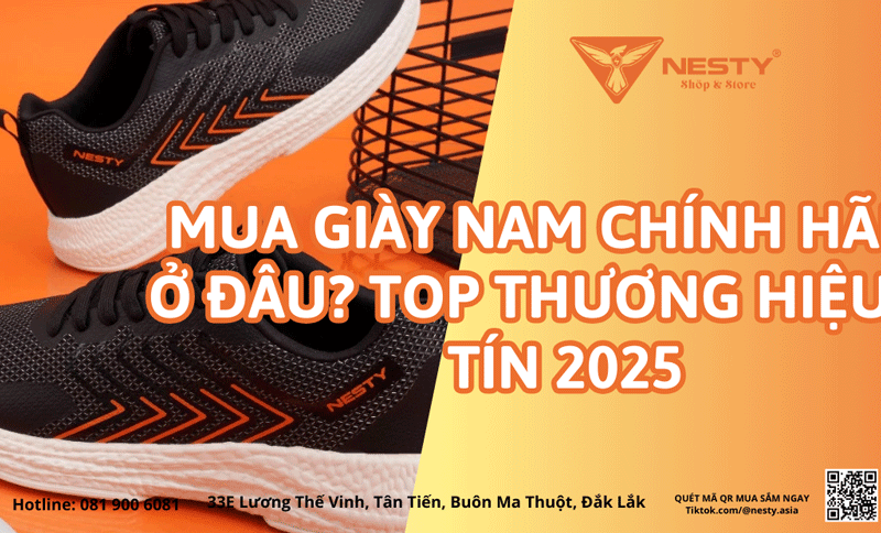 Giày nam chính hãng