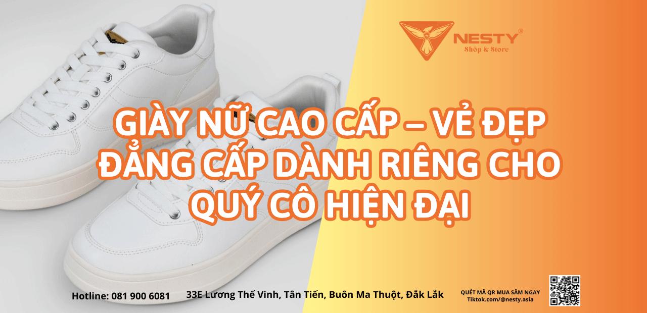 Giày Nữ Cao Cấp – Vẻ Đẹp Đẳng Cấp Dành Riêng Cho Quý Cô Hiện Đại”