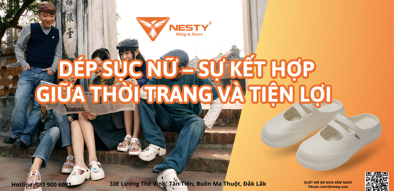 Dép Sục Nữ – Sự Kết Hợp Giữa Thời Trang Và Tiện Lợi
