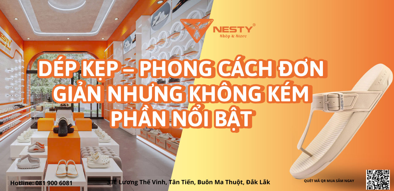 Dép Kẹp – Phong Cách Đơn Giản Nhưng Không Kém Phần Nổi Bật
