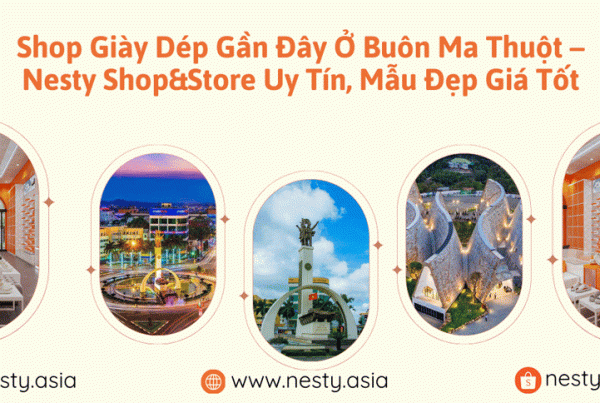 Shop giày dép gần đây