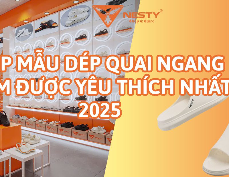 dép quai ngang nam