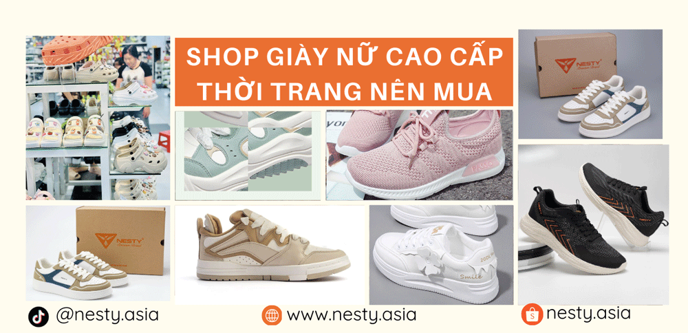 Shop giày nữ cao cấp thời trang nên mua