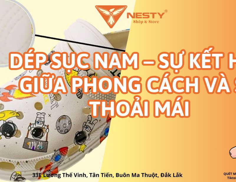 dép sục nam