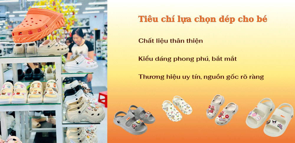 Bạn đang tìm cửa hàng giày dép trẻ em chất lượng, êm chân và an toàn cho bé? Bài viết gợi ý địa chỉ uy tín với mẫu mã dễ thương, bền đẹp và giá cả phù hợp cho ba mẹ yên tâm lựa chọn!