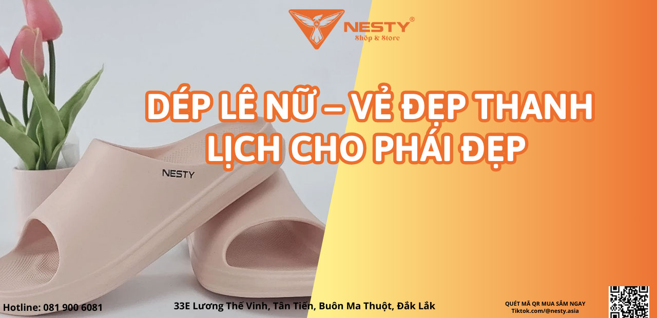 Dép Lê Nữ – Vẻ Đẹp Thanh Lịch Cho Phái Đẹp