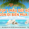 dép xỏ ngón đi biển