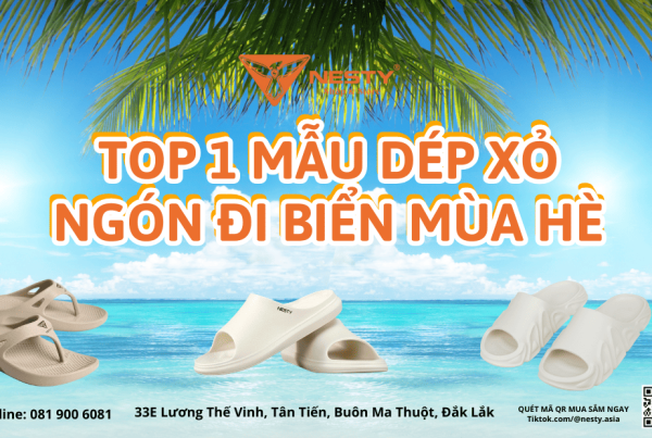 dép xỏ ngón đi biển
