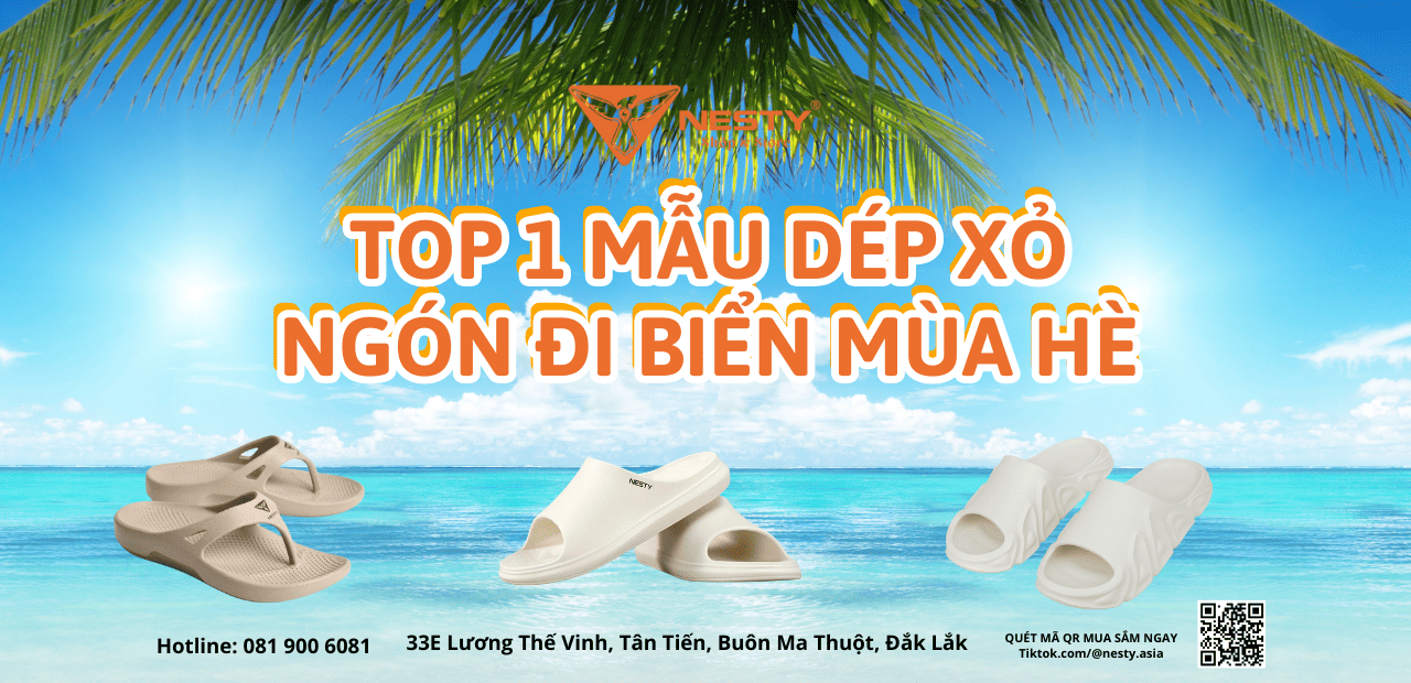 Top 1 Mẫu Dép Xỏ Ngón Đi Biển Mùa Hè