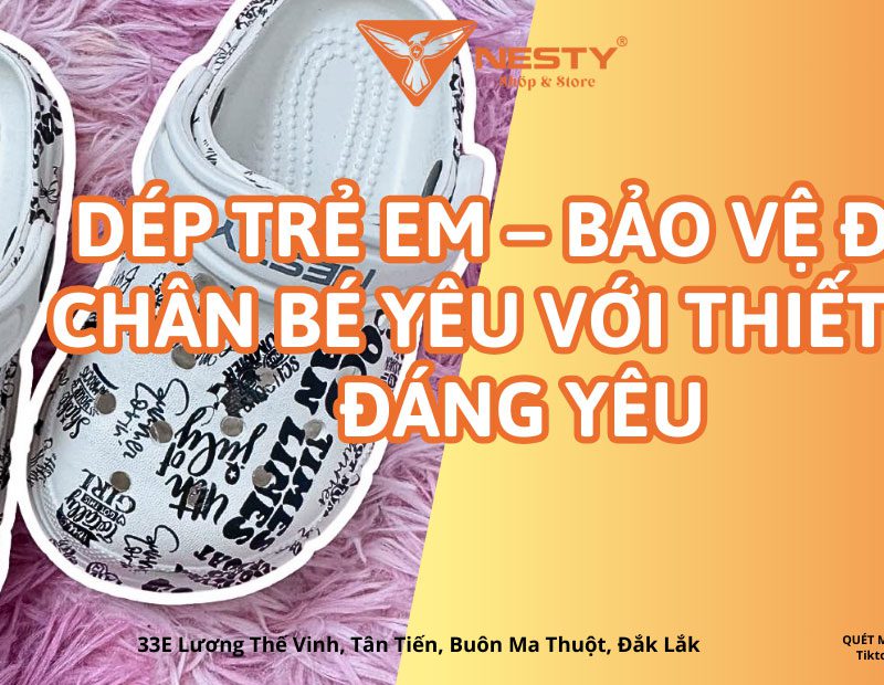 dép trẻ em