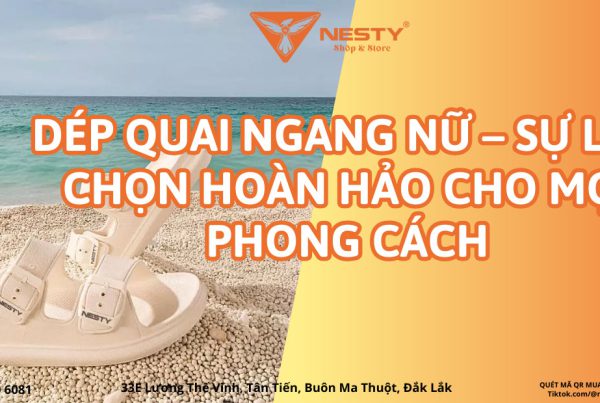 Dép Quai Ngang Nữ