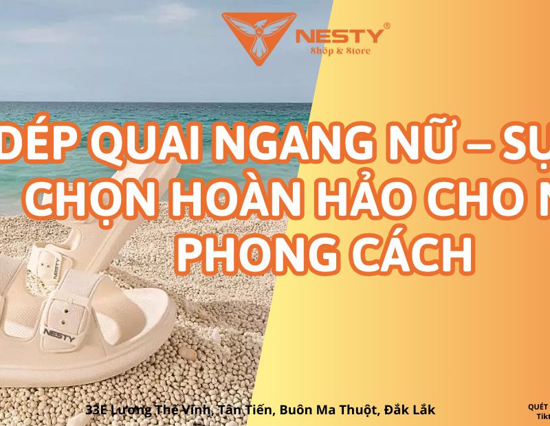 Dép Quai Ngang Nữ