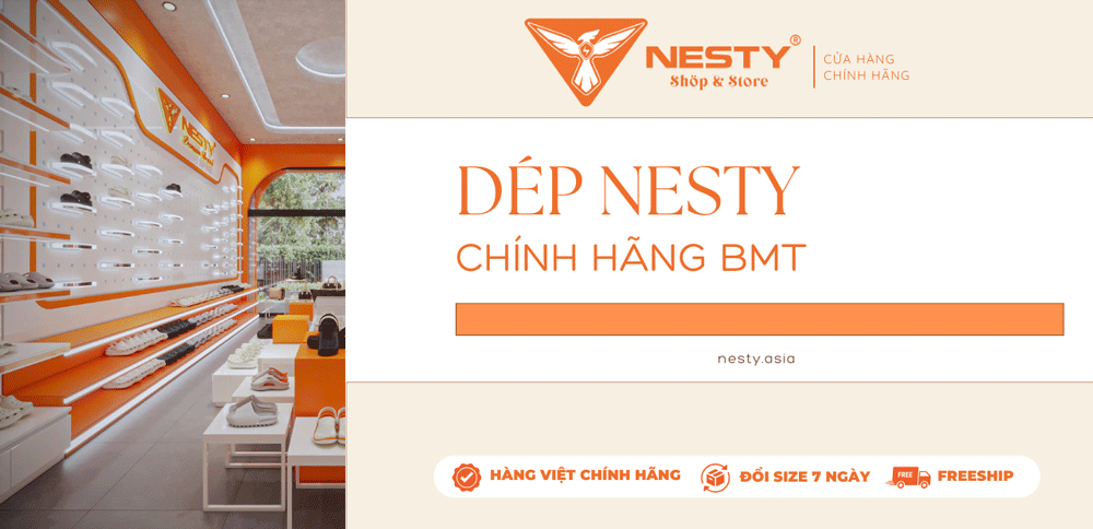 Dép Nesty chính hãng BMT
