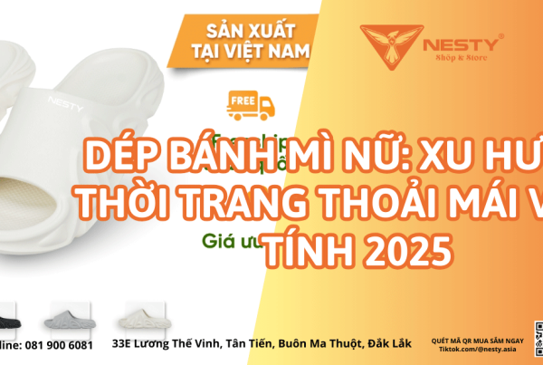 Dép bánh mì nữ