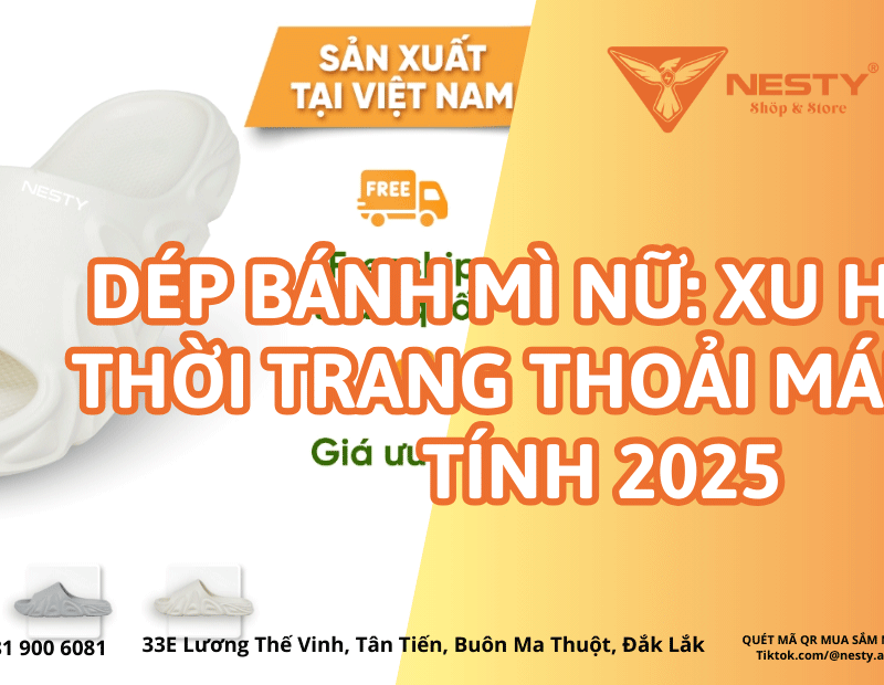 Dép bánh mì nữ