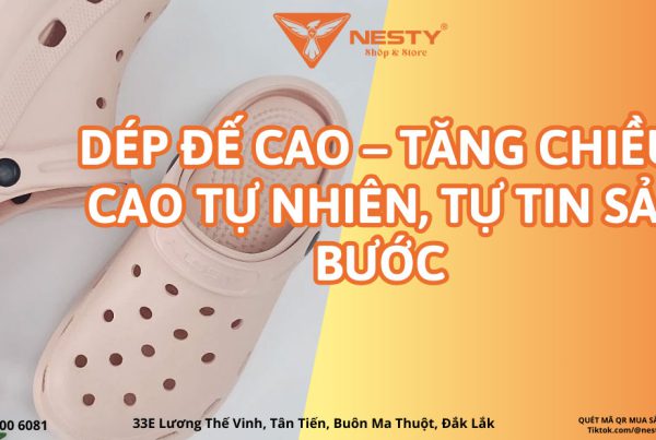 dép đế cao