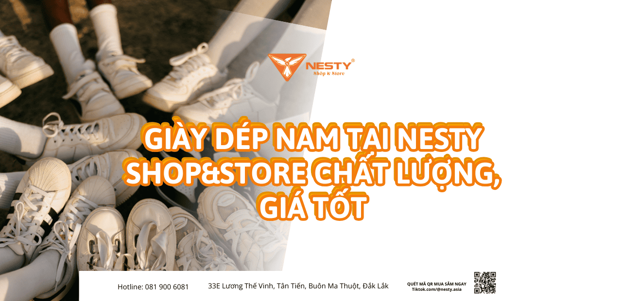 Giày Dép Nam Tại Nesty Shop&Store Chất Lượng, Giá Tốt