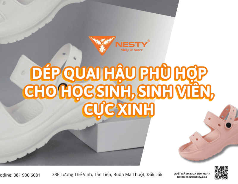 Dép quai hậu nesty