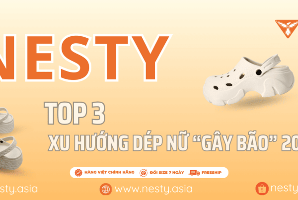 Dép sục nesty gây bão