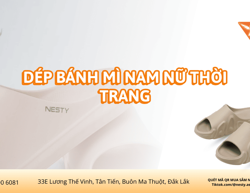 Dép bánh mì nesty