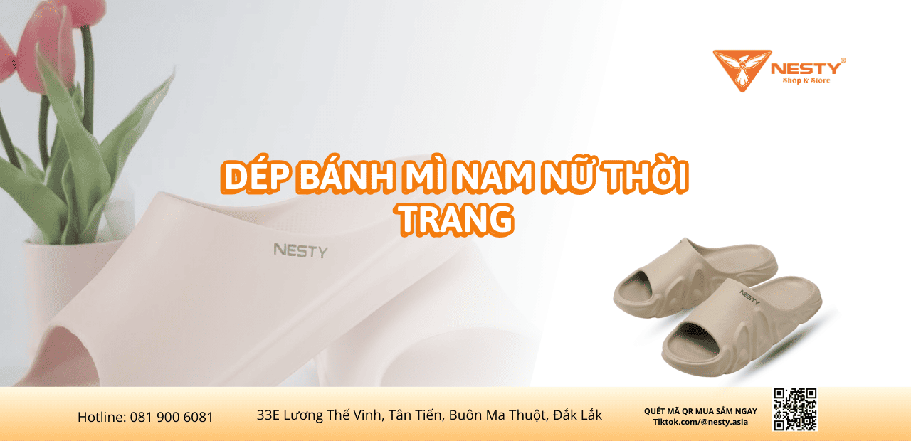 Dép Bánh Mì Nam Nữ Thời Trang Top 1