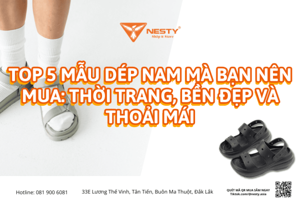 Dép nam đẹp
