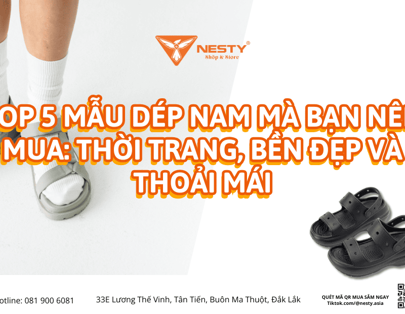 Dép nam đẹp